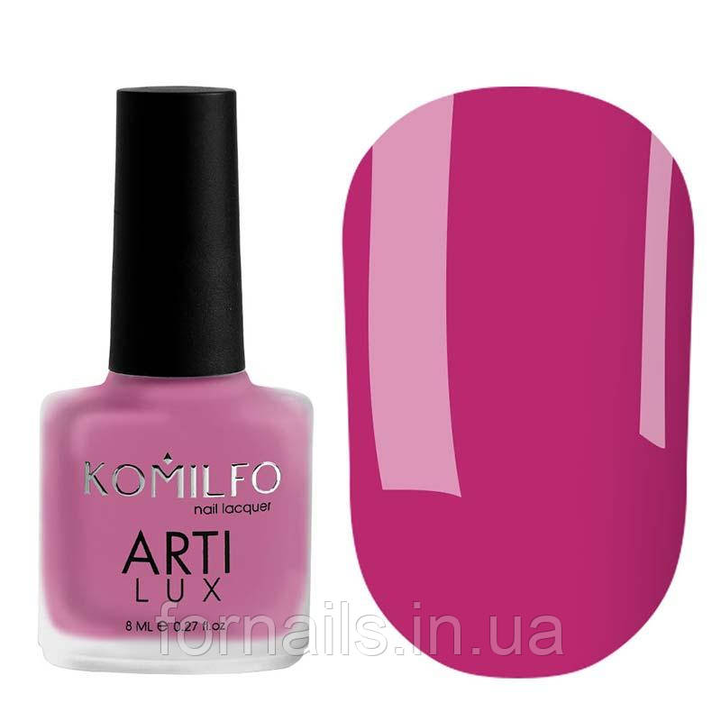 Лак для нігтів Komilfo ArtiLux 016 (фуксія, емаль), 8 мл, фото 1