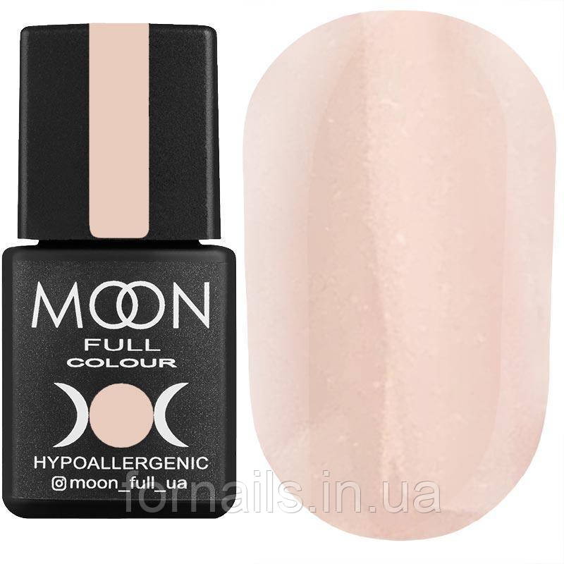 Гель-лак MOON FULL color Gel polish №601 (бежево-рожевий ніжний, емаль), 8 мл, фото 1