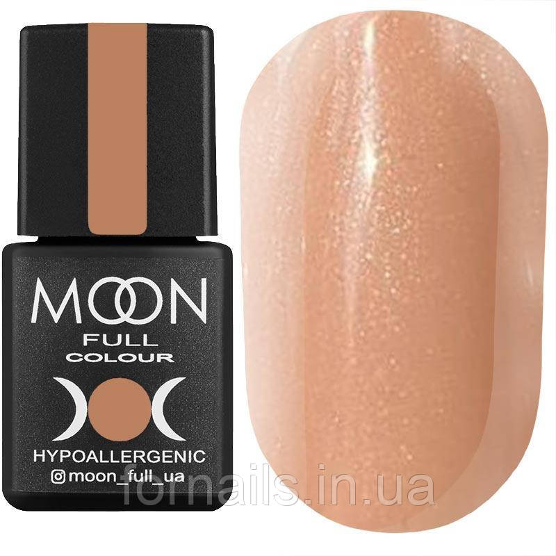 Гель-лак MOON FULL color Gel polish №619 (рожевий капучино, мікроблеск), 8 мл, фото 1