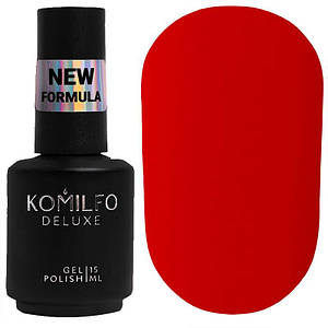Komilfo No Wipe Matte Top NEW FORMULA - матовий топ для гель-лаку без липкого шару, 15 мл