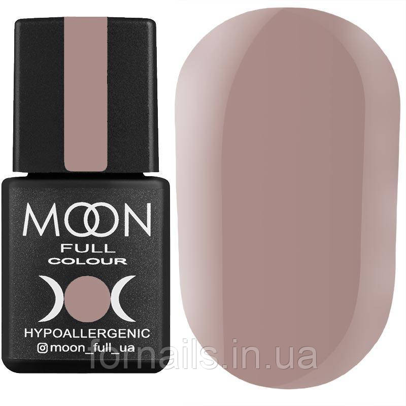Гель-лак MOON FULL color Gel polish №105 (холодний світло-коричневий, емаль), 8 мл, фото 1