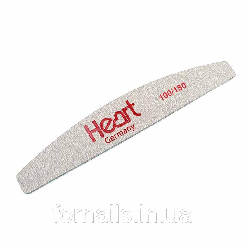Пилка для нігтів Heart Half Titan 100/180, фото 1