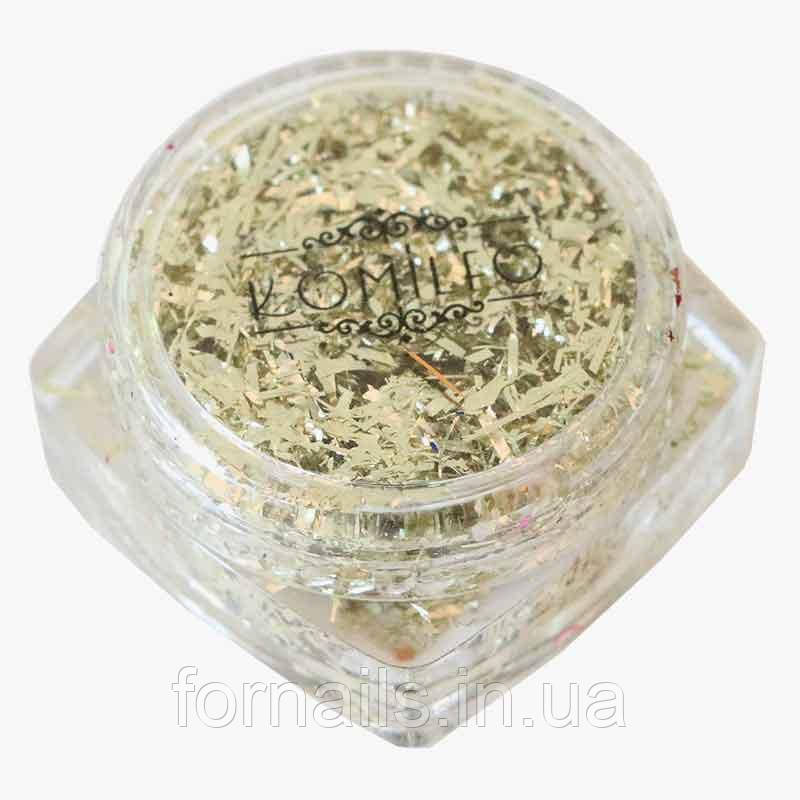 Komilfo Foil Stripes №09 Champagne Silver (0,2 г), фото 1