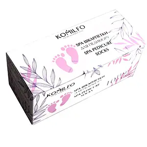Komilfo SPA носочки для педикюру, 10 пар