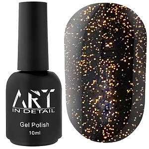 ART Flash Top Gold - золотий світловідбивний топ БЕЗ липкого шару, 10 мл