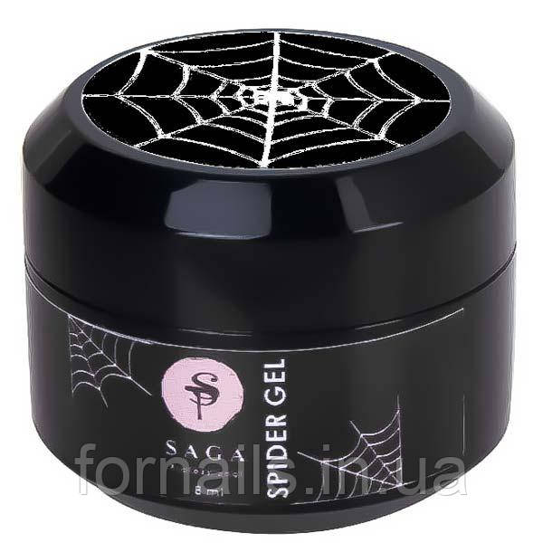 Гель-павутинка SAGA Spider Gel (чорний) 8 мл