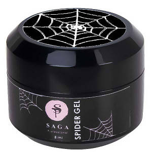 Гель-павутинка SAGA Spider Gel (чорний) 8 мл