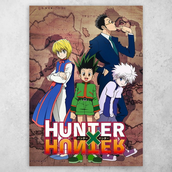 Аніме плакат постер "Мисливець х Мисливець / Hunter x Hunter" №14