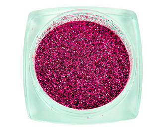 Komilfo блискітки 040, розмір 0,08 мм, (малинові) E2,5 г