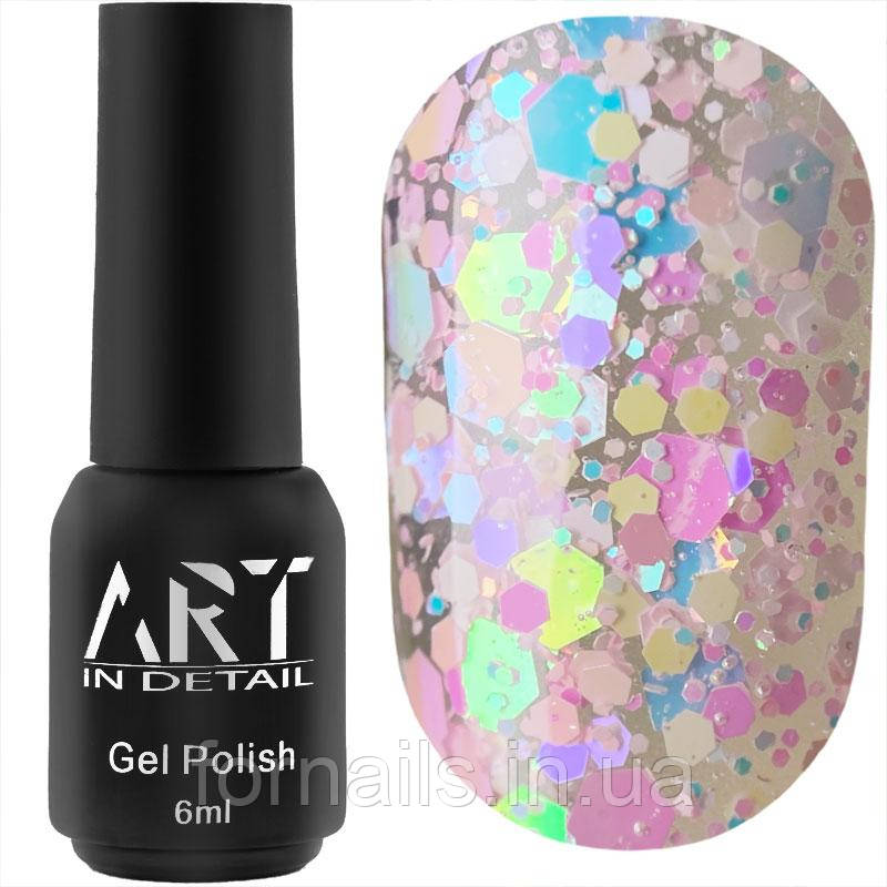 Гель-лак ART Confetti №C006, 6 мл