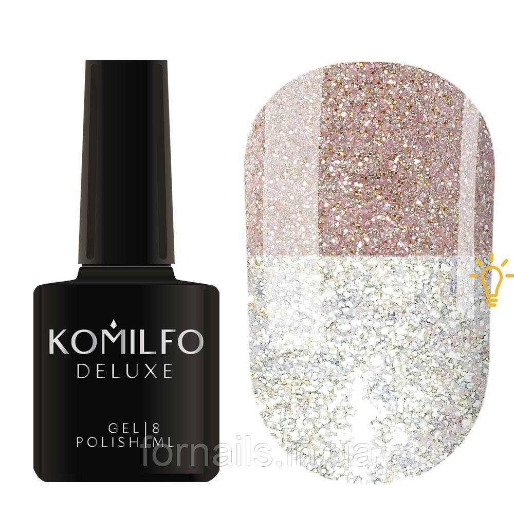 Komilfo Luminous Collection L011 (золотистий, світловідбивний), 8 мл