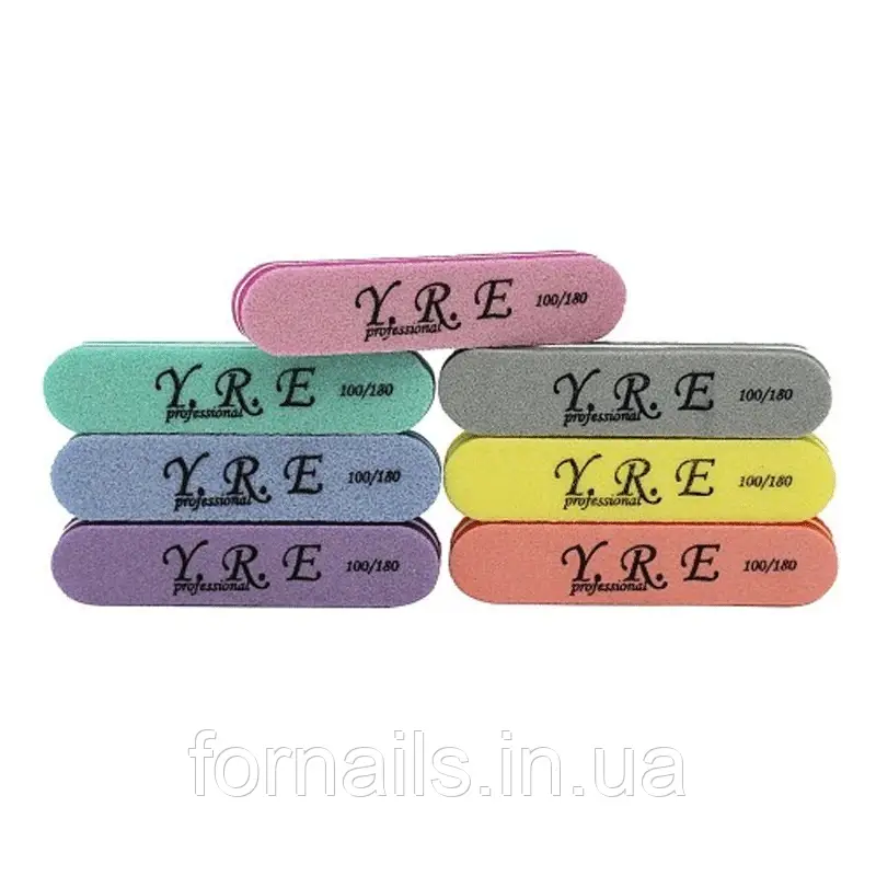 Міні-баф Yre 100/180, прямий, колір в асортименті, фото 1