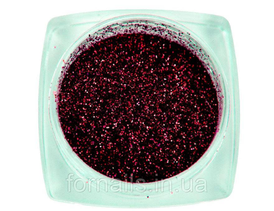 Komilfo блискітки 060, розмір 0,08 мм, (баклажановие) E, 2,5 г