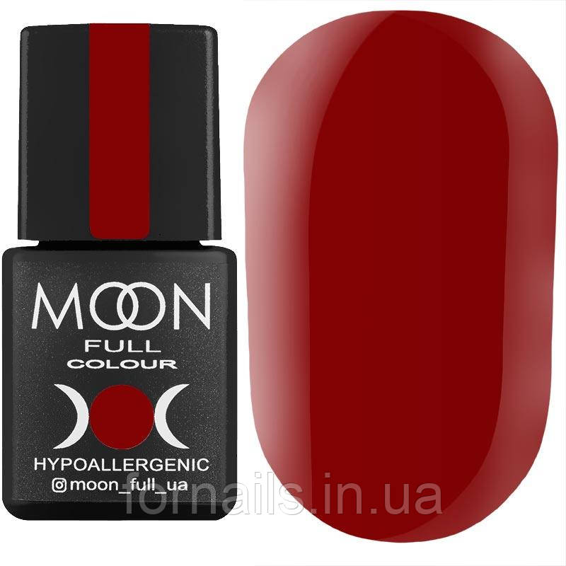 Гель-лак MOON FULL Ferrari №810 (темно-червоний, емаль), 8 мл, фото 1