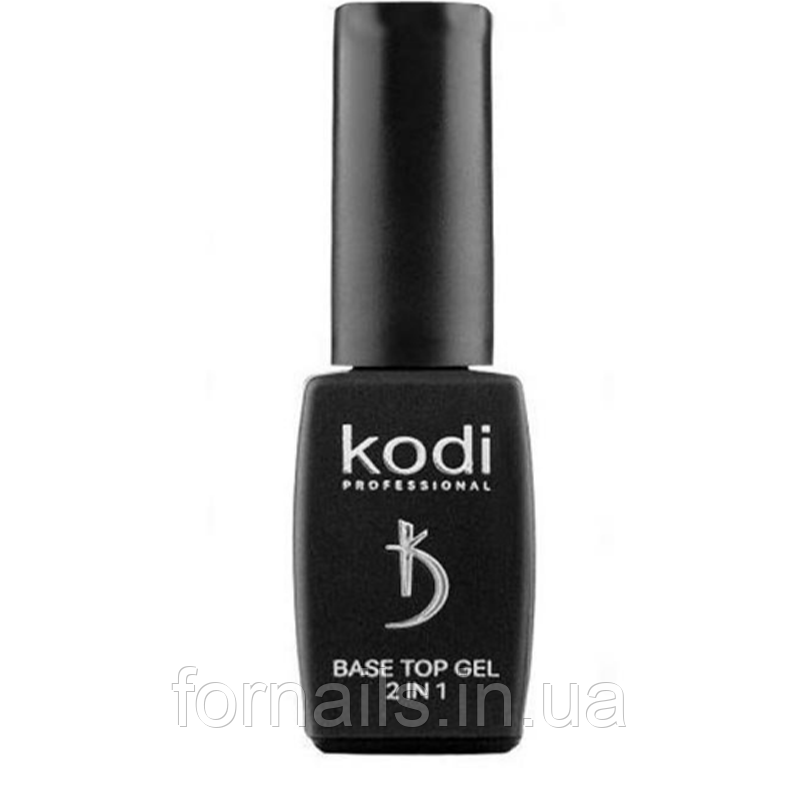 Kodi Base Top Gel 2в1 - база-топ для гель-лаку, 8 мл