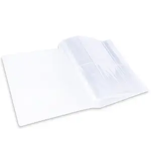 Альбом для слайдерів прозорий, розмір 7,5x11 см, 20 аркушів на 160 слайдерів