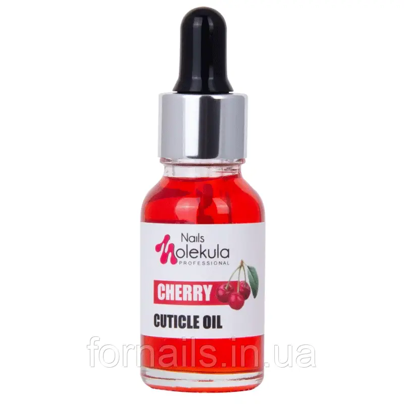 Molekula Cuticule Oil Cherry - олія для кутикули, вишня, 15 мл