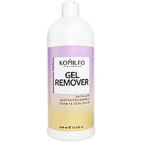 Komilfo Gel Remover - средство для снятия soak off гелей и гель-лаков, 1000 мл
