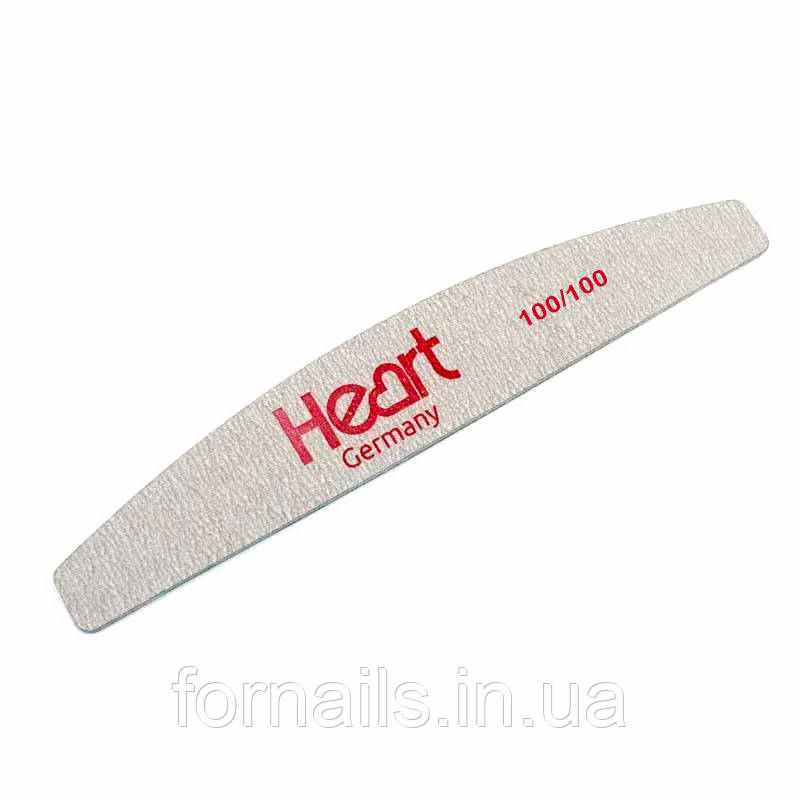 Пилка для нігтів Heart Half Titan 100/100, фото 1