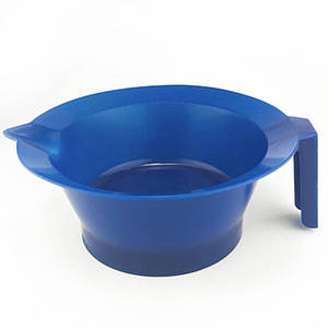 Миска для фарби з ручкою та гумкою синя