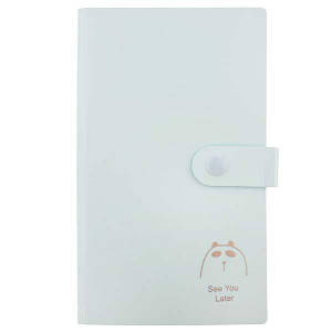 Альбом для слайдерів Блакитний з ведмедиком, на 240 слайдерів