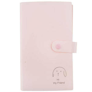 Альбом для слайдерів Рожевий з псом, на 240 слайдерів