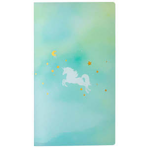 Альбом для слайдерів Зелений з єдинорогом, на 120 слайдерів