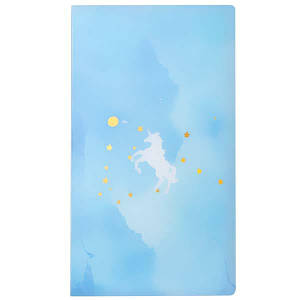 Альбом для слайдерів Блакитний з єдинорогом, на 120 слайдерів