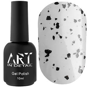 ART No Wipe Top Black Flake - топ без ЛШ із чорними пластівцями, 10 мл