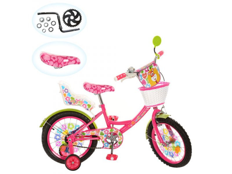 Велосипед дитячий 16д. ЧУДО ОСТРІВ LE-2-02B