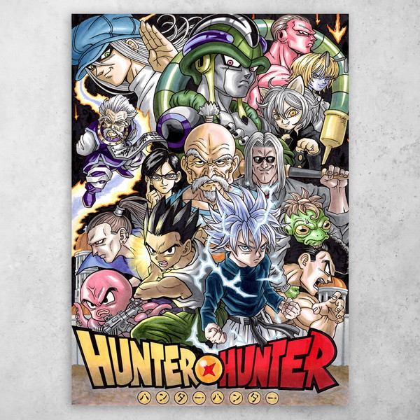 Аніме плакат постер "Мисливець х Мисливець / Hunter x Hunter" №28