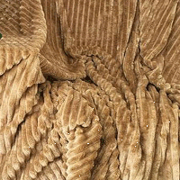 Чехол на кушетку плюшевый 220×115 см, мокко (шарпей)