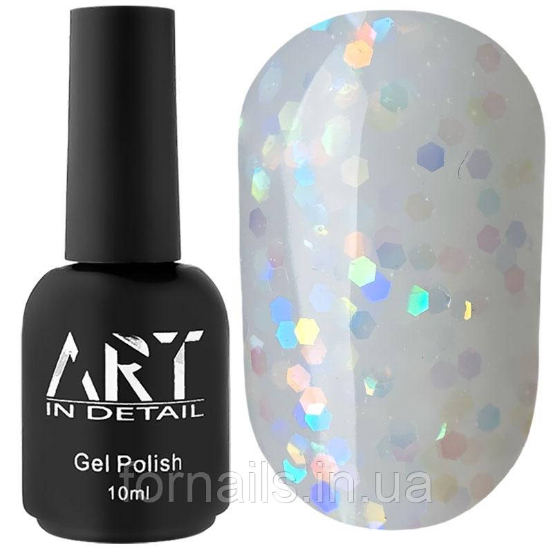 База з голографічними шестигранниками ART Miracle Base №002, 10 мл