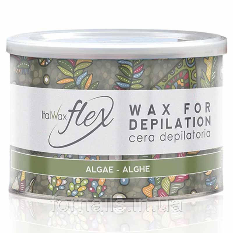 ItalWax Віск для депіляції у банці, Водорості, 400 мл, фото 1