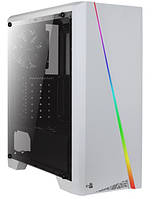 Корпус AeroCool Cylon WG Tempered Glass (ACCM-PV10013.21) White без БЖ