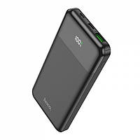 Зовнішній акумулятор Power bank HOCO J102 Cool figure 20 W 10000 Mah + QC03 батарея заряджання Чорний