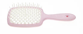 Гребінець для волосся Janeke 1830 Superbrush The Original Italian 93SP226 RSA Розова з білим