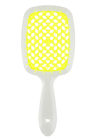 Гребінець для волосся Janeke superbrush Small The Original 94SP234 GIA Жовто-білий