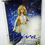 Колекційна лялька Барбі Дива Платина Barbie Diva Collection, фото 3