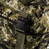 Рюкзак 50 л піксель хакі для риболовлі та туризму, фото 4