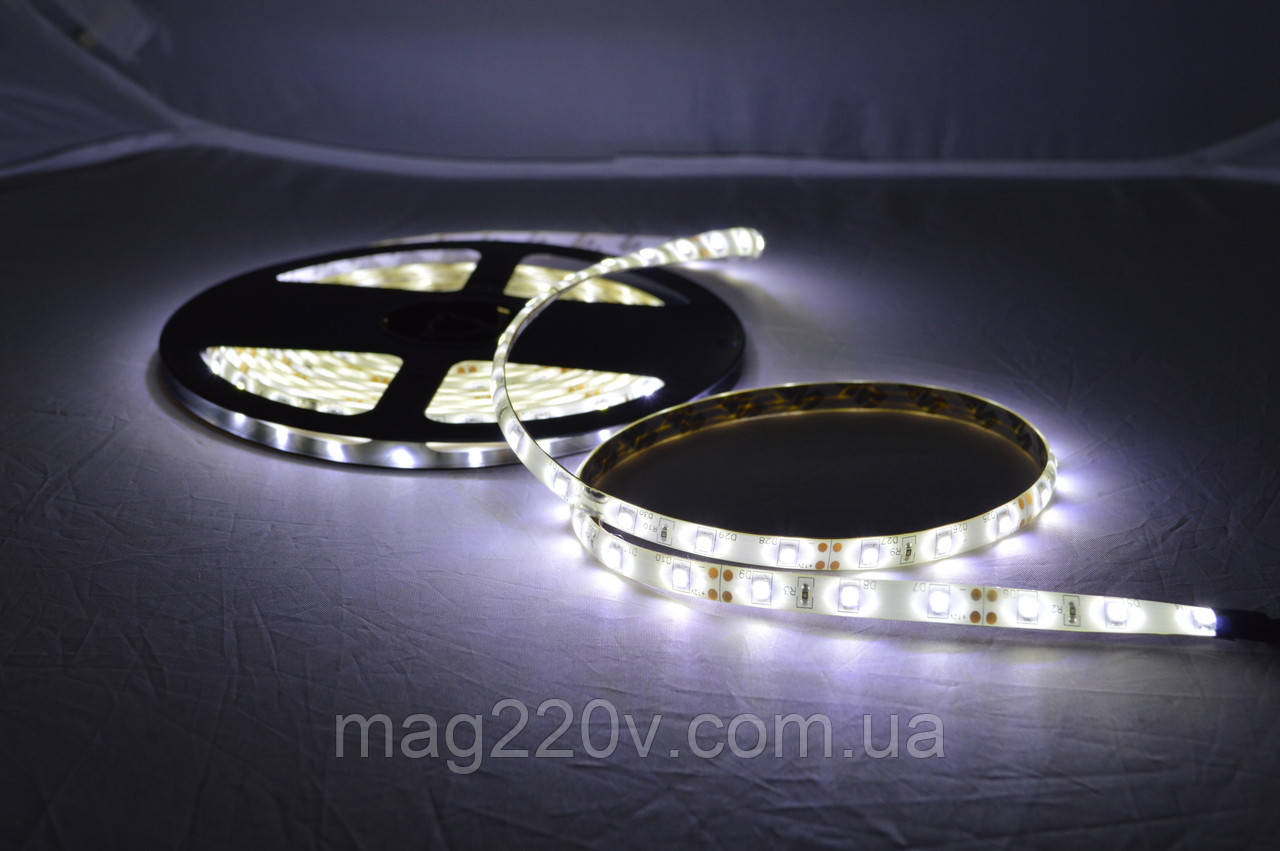 LED лента SMD3528 60 D/m IP 20 ( CW ) - фото 2 - id-p296390302