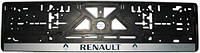 Рамка номерного знака Renault, (RNRE10)