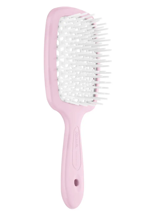 Гребінець Janeke superbrush Small The Original 94SP234 PNK Рожево-білий
