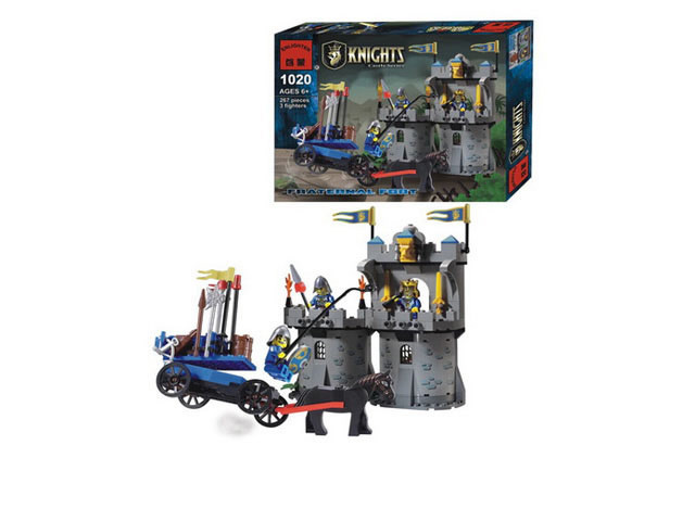 Конструктор Замок лицаря 267 деталей Brick 1020