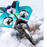 Літак-дрон 4DRC V17 на радіокеруванні, 15 хвилин польоту (Синій), фото 2