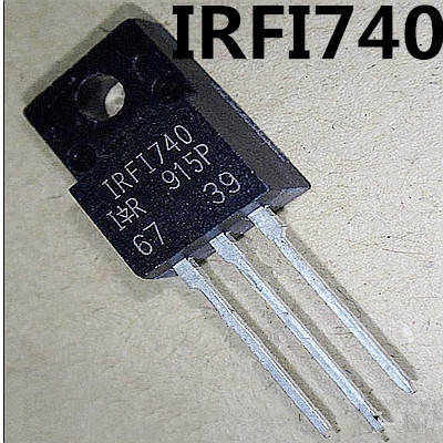 IRFI740G IRF1740, Транзистор польовий, n-канальный, 400В, 5,4А, 40Вт, TO-220F, фото 1