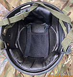 Шолом балістичний 3A НАТО MK6A Combat Helmet балістична каска НАТО балістичний шолом ЗСУ NIJ IIIA ACH M, фото 2