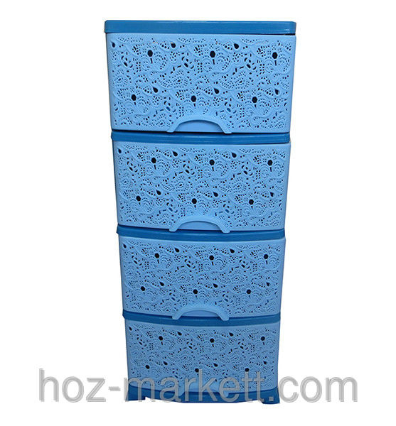 КОМОД ЕФ Ажур ГОЛУБИЙ, фото 1