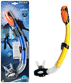 Трубка для підводного плавання Intex 55923 (2 кольори) синій