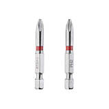 Комплект викруткових насадок PH2 1/4" * 50мм, S2, уп. 2 од., STORM INTERTOOL VT-0212, фото 4